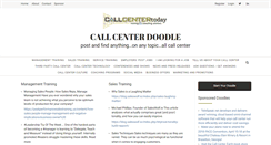 Desktop Screenshot of callcenterdoodle.com